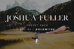 Joshua Fuller Preset Pack Vol.04