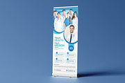 Healthcare Roll-up Banner Design, a Poster Template by vectorlnk (Thumbnail 3 of 4)