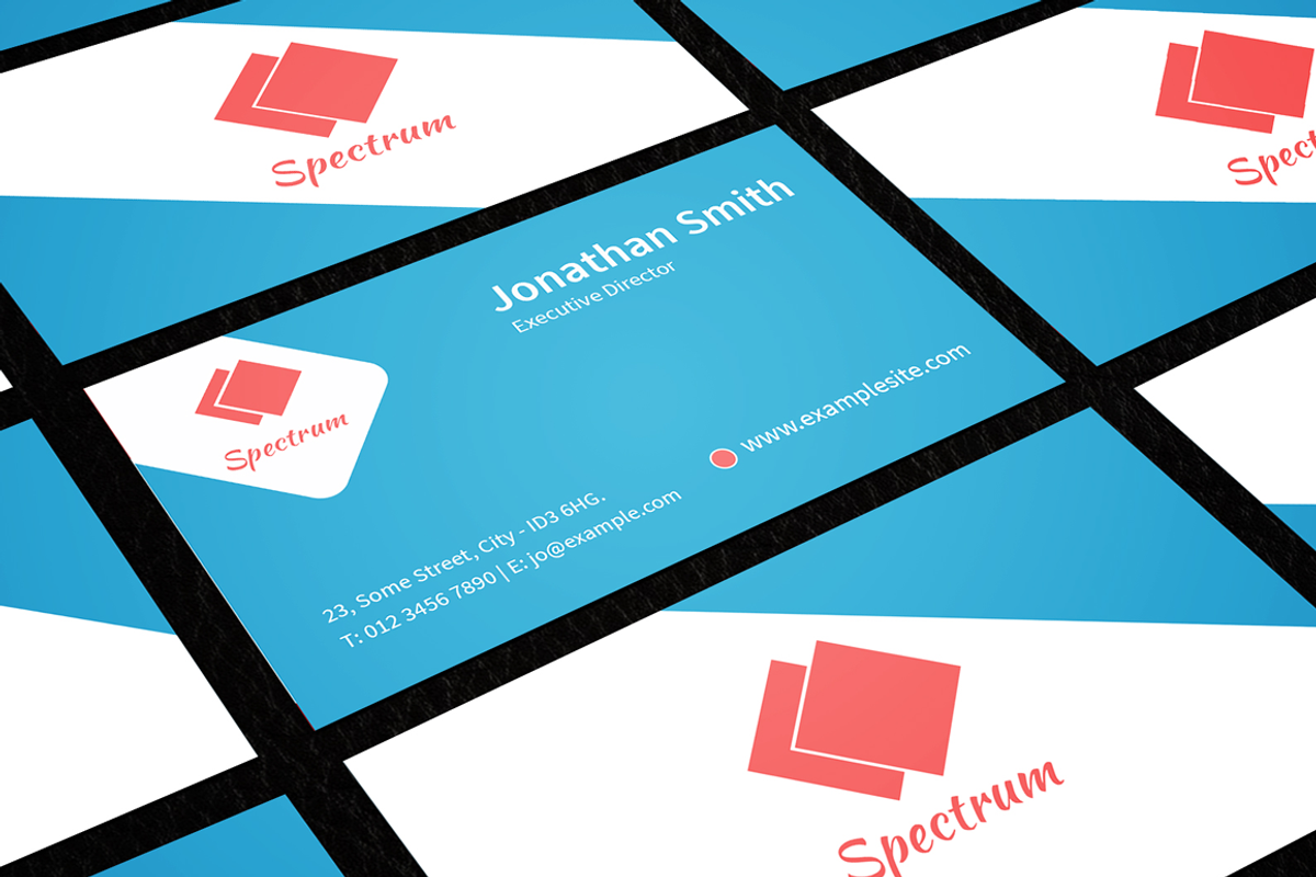 Clean Flat Business Card, a Business Card Template by Niram Factory (Photo 4 of 4)