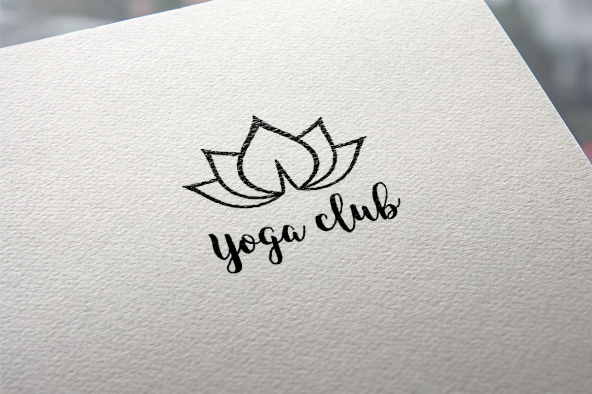 Yoga logo, a Branding & Logo Template by SonneLeo (Photo 1 of 2)