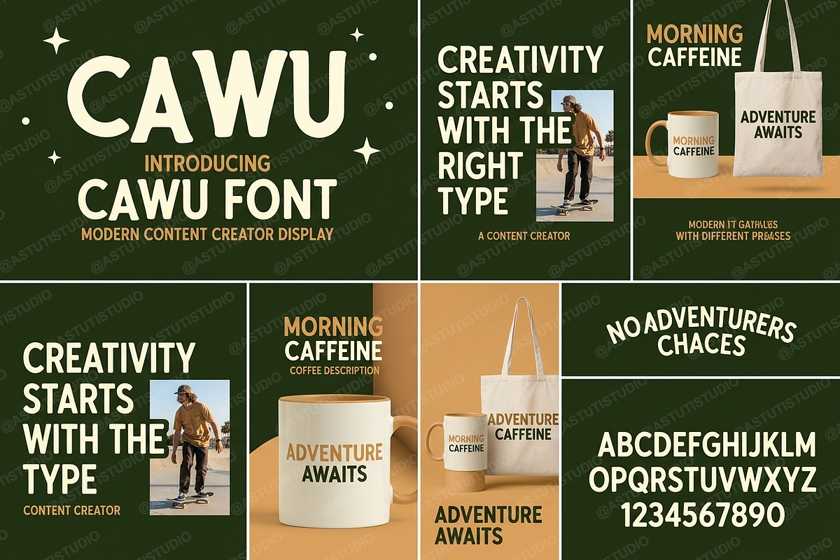 Cawu - Elegant Minimalist Serif, a Serif Font by Astuti Studio (Photo 14 of 25)