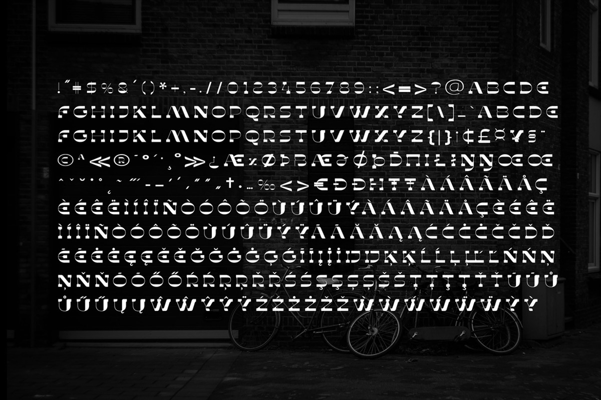 Kroma Modern Display Font, a Font by Webhance Studio (Photo 5 of 5)