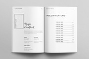 Recipe Cookbook Template, a Brochure Template by E-Type (Thumbnail 2 of 8)