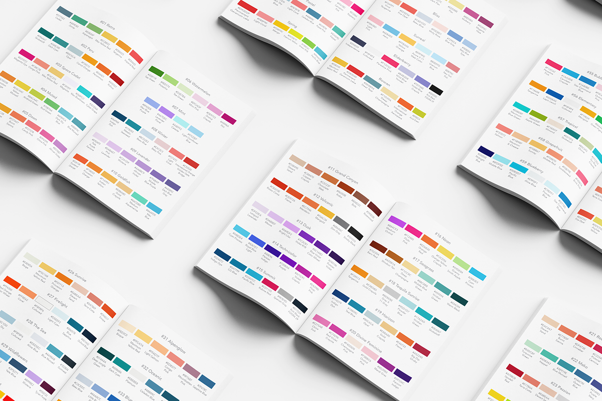 100 Color Palettes For MS Office, a Palette Add-On by Ellen Carty Design (Photo 8 of 9)