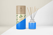 Reed Diffuser Bottle Package Mockup, a Packaging Mockup by Illusiongraphic (Thumbnail 11 of 20)