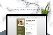 Professional CV/Resume Template, a Resume Template by ResumeInventor (Thumbnail 5 of 6)