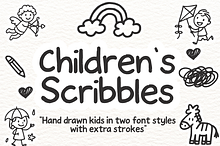Children’s Scribbles Fun Kids Doodle