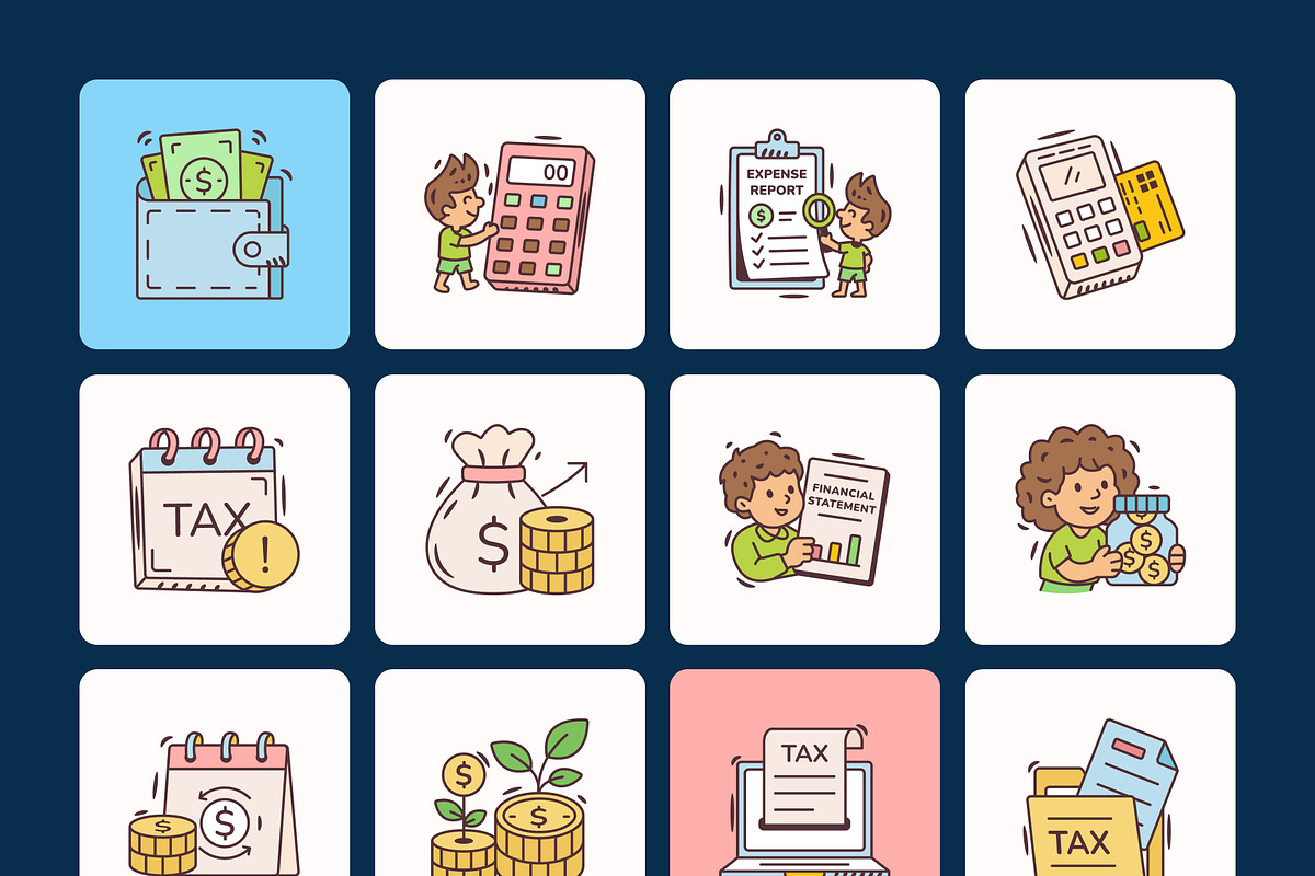 300 Business Flat Icons, an Emoji Icon by Prosymbols (Photo 10 of 15)