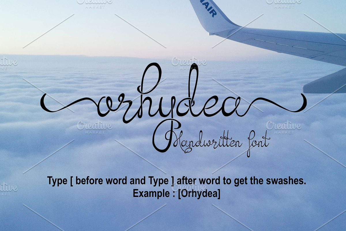 Orhydea, a Script Font by Digital Typeface Studio (Photo 3 of 10)