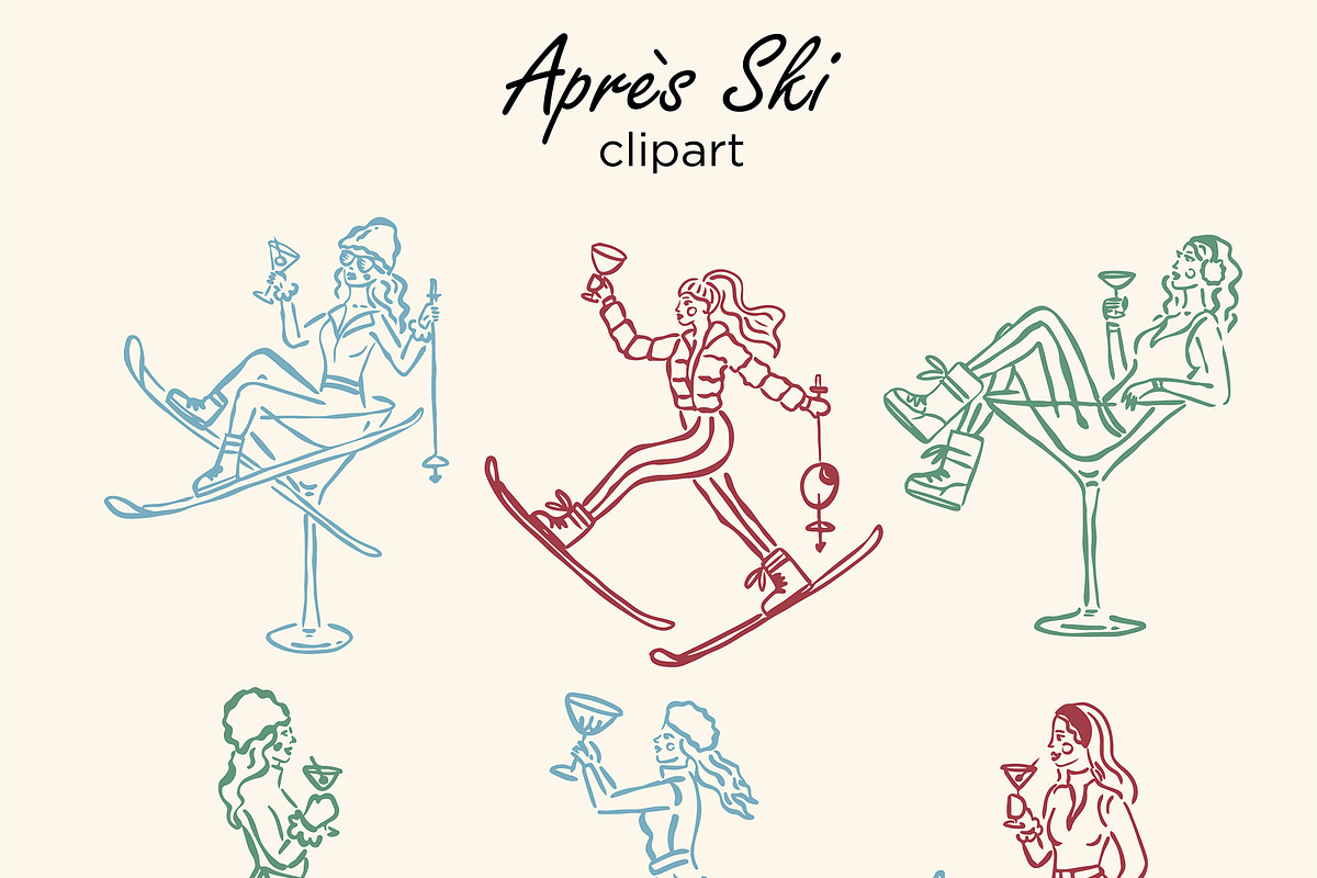 Après-Ski Clipart, an Object Illustration by Teresa Art Store (Photo 3 of 7)