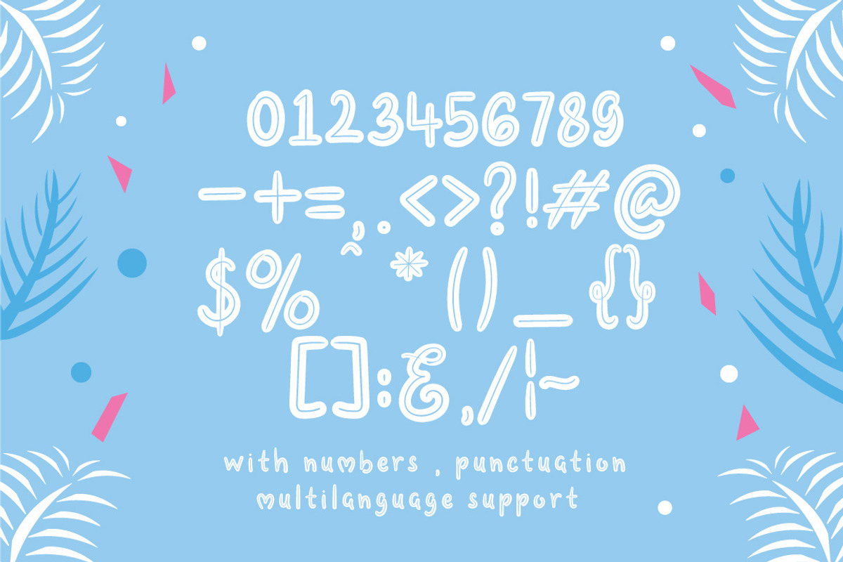 Summery, a Font by Heroglyphs Studio