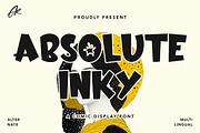 Absolute Inky - Funny Comic Display, a Font by Arendxstudio (Thumbnail 1 of 9)