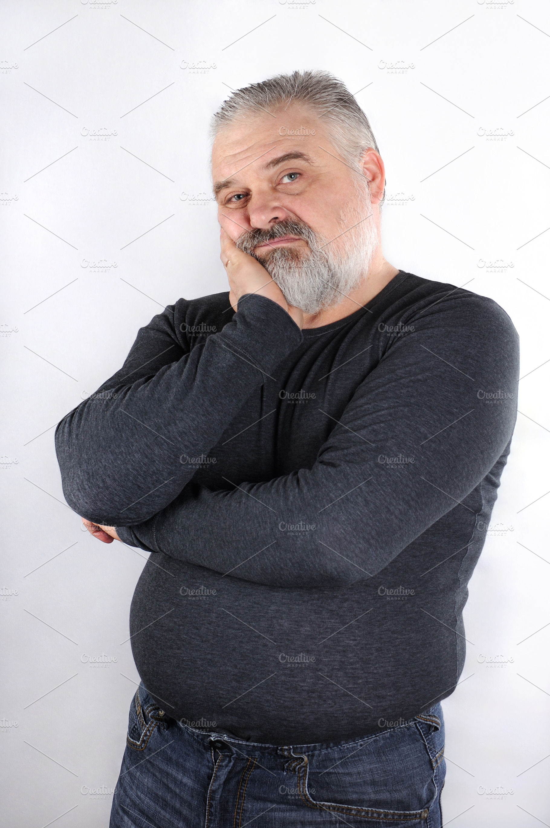 Портрет бородатого мужчины, a Person Photo by Apolonia