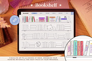 Digital Reading Journal – Blue, a Stationery Template by Aurelie Maron (Thumbnail 3 of 9)
