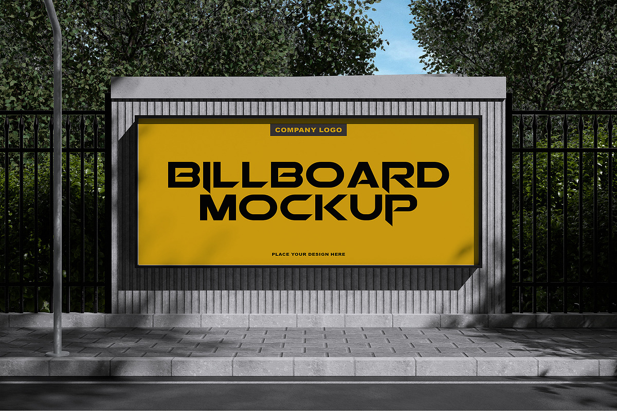 Billboard Mockup, an Advertising Mockup by mockupbuys (Photo 3 of 5)