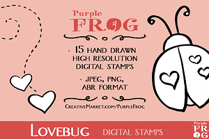 LOVEBUG - Digital Stamps / Brushes