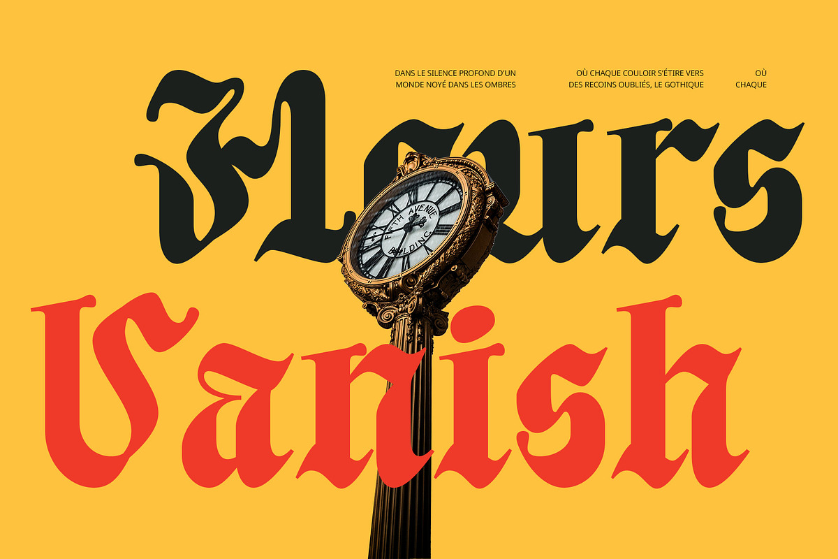 CS Rebelion – Blackletter Font, a Blackletter Font by Craft Supply Co. (Photo 3 of 8)
