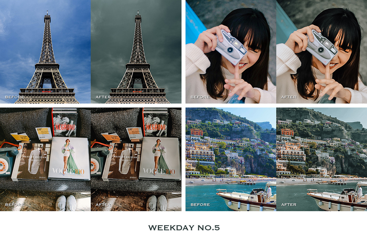 Weekday Lightroom Mobile Presets, a Preset Add-On by VEER (Photo 18 of 18)