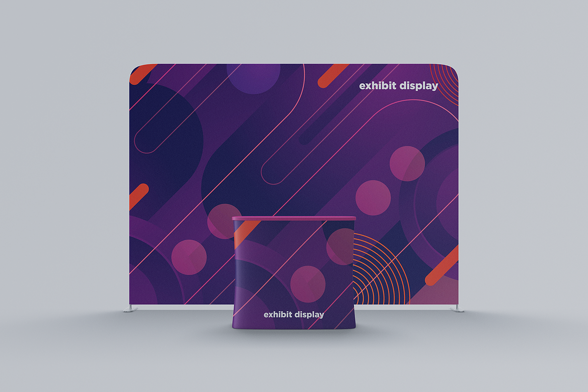 Exhibit Display Mockup, a Print Template by coloformia (Photo 6 of 14)
