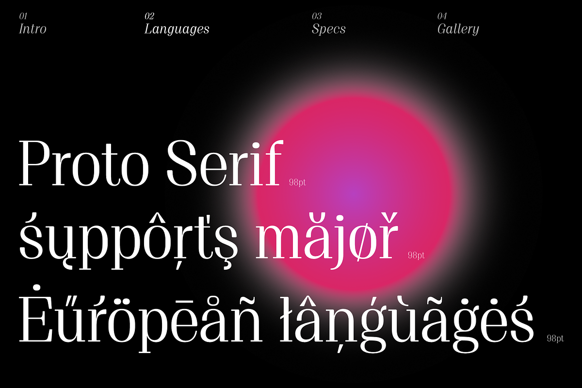 Proto Serif Medium, a Serif Font by Bukva™ Type Foundry (Photo 3 of 13)
