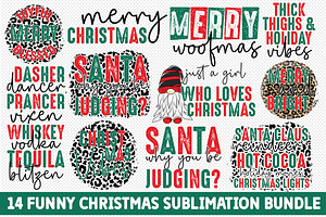 Christmas Sublimation Bundle