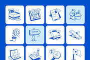 School Doodles Icon, an Outline Icon by Vectors Market (Thumbnail 9 of 9)