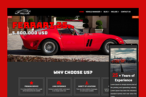 Car Joomla Template