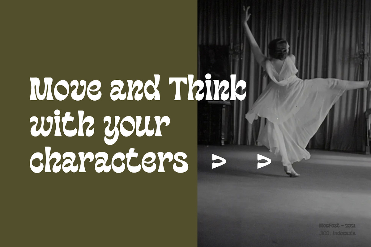 Machinkly Display Font, a Sans Serif Font by Maulana Creative (Photo 5 of 10)