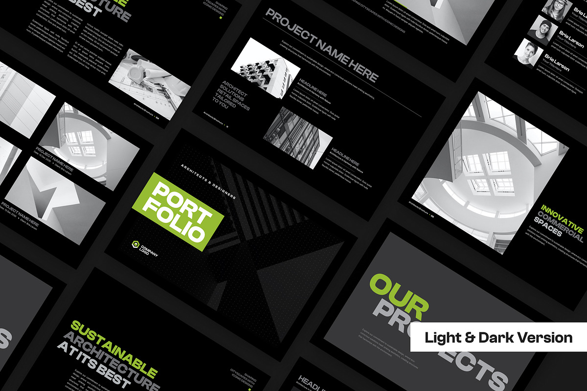Portfolio Brochure Canva Template v7, a Brochure Template by Miyaji75 (Photo 2 of 13)
