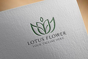 Lotus Flower Logo Template, a Branding & Logo Template by GladicMonster (Thumbnail 2 of 12)
