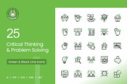 Critical Thinking & Problem Solving, an Outline Icon by IconBunny (Thumbnail 1 of 2)