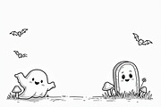 Spooky Halloween Clipart Bundle, an Illustration by yasushie (Thumbnail 6 of 26)