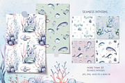 Ocean watercolor set, an Animal Illustration by Peace ART (Thumbnail 9 of 12)