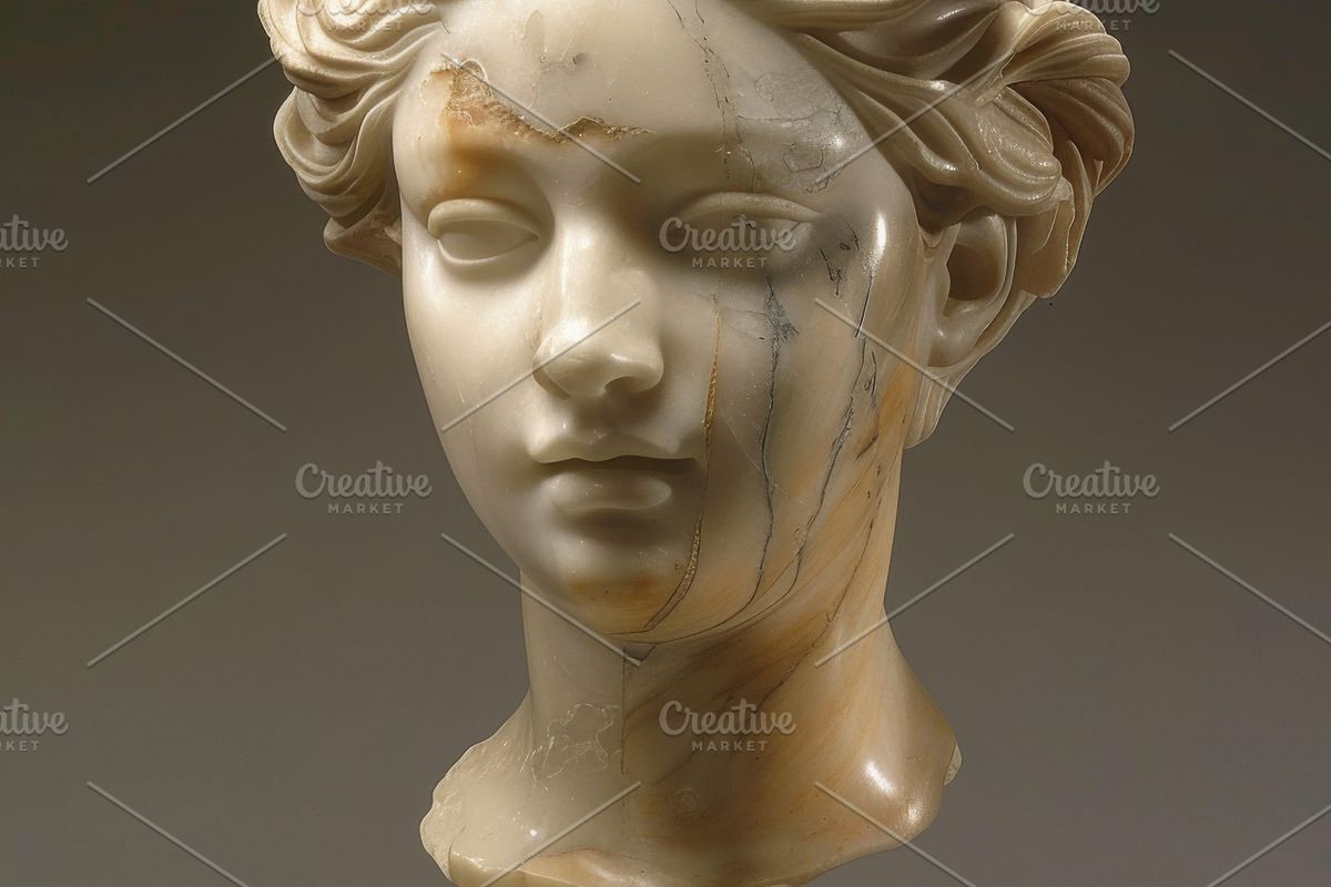87 Sculpted marble heads, an Arts & Entertainment Photo by Handmadefont (Photo 77 of 85)