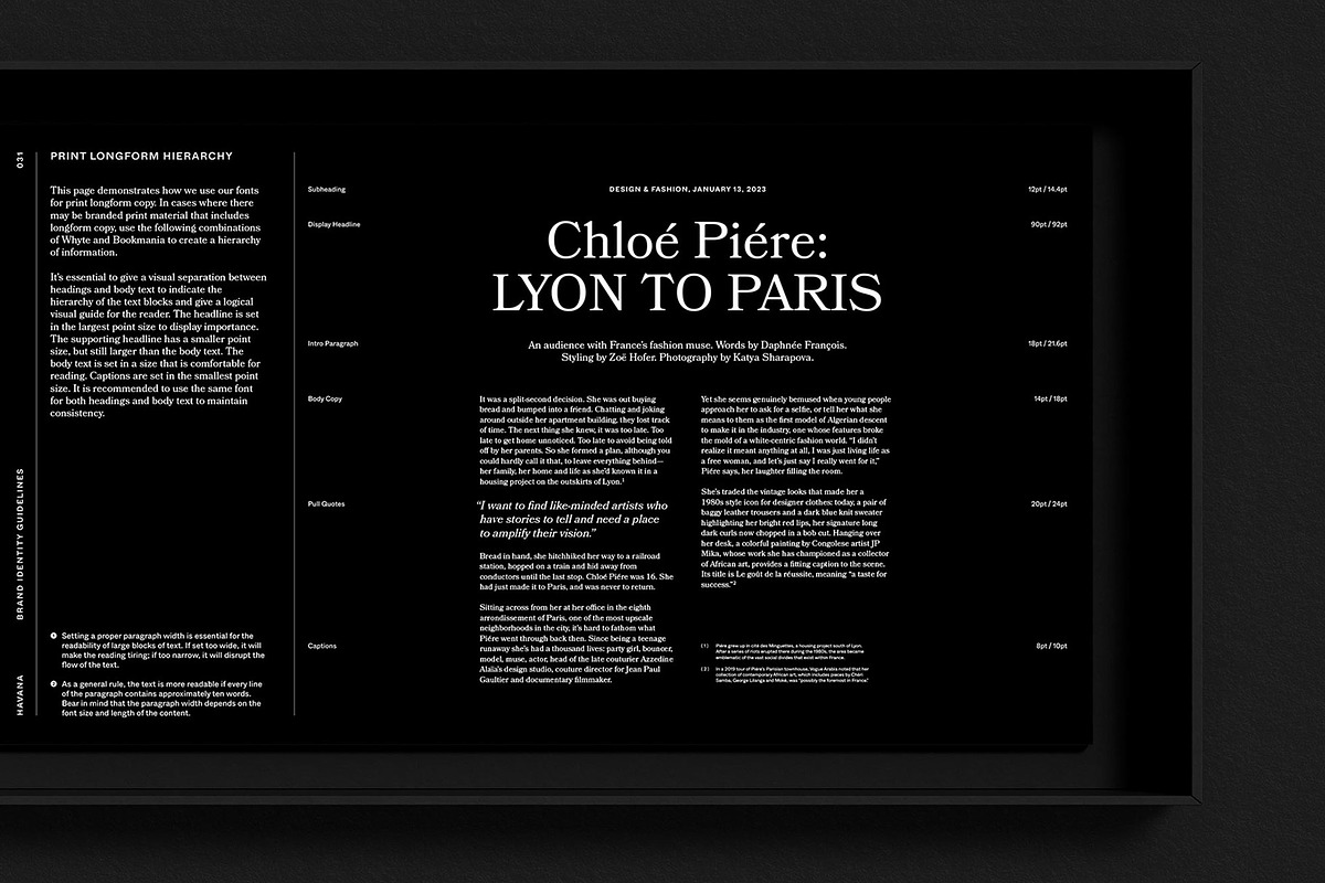 HAVANA / Brand Guidelines Template, a Presentation Template by Circular (Photo 8 of 15)