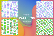 Back To School Patterns Collection, a Pattern Graphic by Alex Blogoodf (Thumbnail 5 of 8)