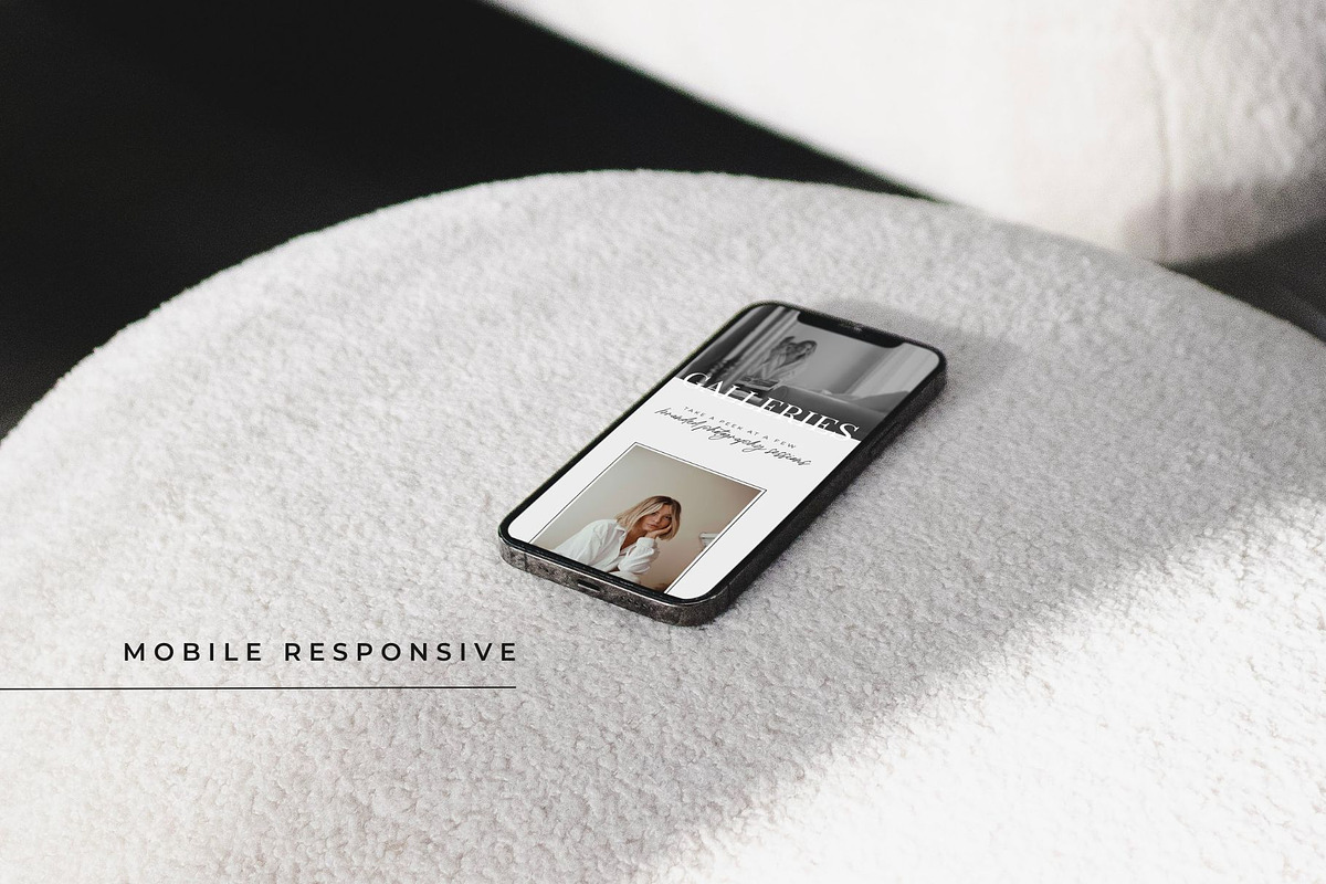 Gallery Showit Website Template, a Landing Page Template by Blush Created (Photo 6 of 10)