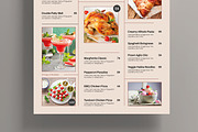 Delicious Food Menu Template, a Stationery Template by MightyDesign (Thumbnail 3 of 8)