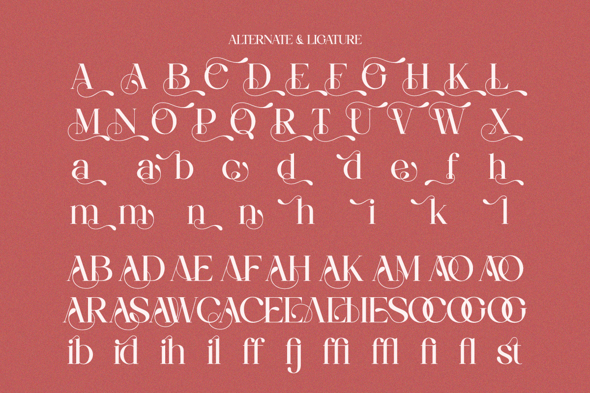 Valencie - Modern Elegant Serif, a Serif Font by Qweera Studio (Photo 10 of 12)