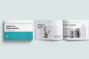 Brand Manual Landscape Template, a Brochure Template by GoldenGrid Studio (Thumbnail 2 of 15)
