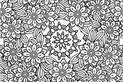 Floral Seamless Patterns, a Pattern Graphic by Elinorka (Thumbnail 5 of 5)