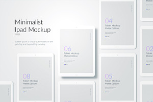 IPad / Tablet / App Mockup