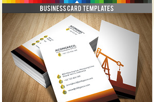 Premium Business Card - Oil & Gas Co