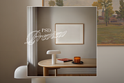 DIN A Landscape Interior Mockup, an Advertising Mockup by WasMockups (Thumbnail 6 of 6)