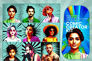 Comic Creator Kit Photoshop Action, an Action Add-On by MRI STUDIO (Thumbnail 1 of 20)