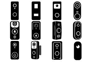 Smart doorbell and entry device, a Technology Illustration by jahid234