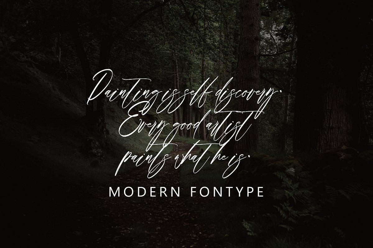 Mateo Brighton, a Handwritten Font by HaKi Studio (Photo 3 of 5)
