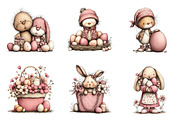 Farmhouse easter decor clipart, an Illustration by SinaCreation (Thumbnail 4 of 11)