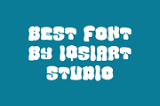 Measur Contina - Groovy Retro Font, a Sans Serif Font by Iqsiart Studio (Thumbnail 3 of 7)