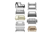 Dish drying racks for kitchen, an Object Graphic by pikepicture (Thumbnail 1 of 3)